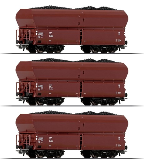 Roco 56333 H0 Selbstentladewagen, DR 3er-Set 