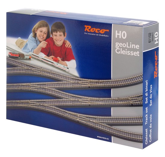 Preview: Roco 61102 H0 geoLine Gleisset C 