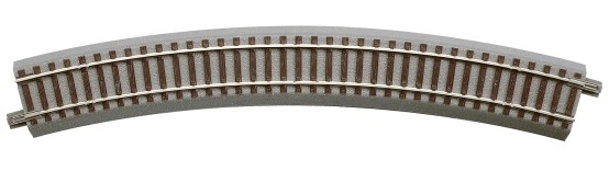 Roco 61124 H0 geoLine Gebogenes Gleis R4 