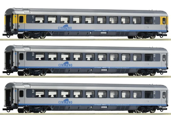 Roco 6200032 H0 EuroCity Reisezugwagen Cisalpino 3er-Set 