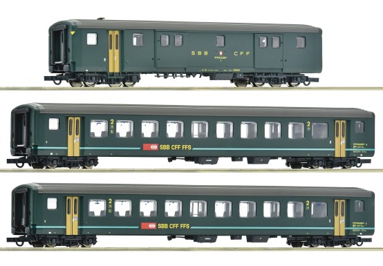 Roco 6200090 H0 Reisezugwagen, SBB 3er-Set 