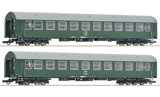 Roco 6200102 H0 Personenwagen, PKP 2er-Set 