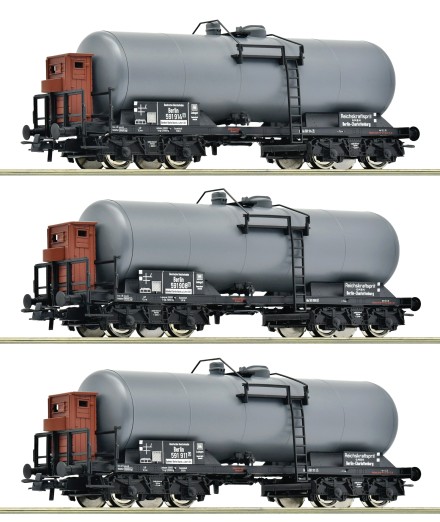 Roco 6600062 H0 Kesselwagen, DRG 3er-Set 
