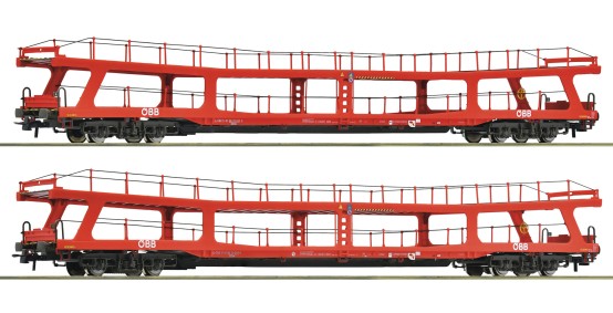 Roco 6600105 H0 Autotransportwagen, ÖBB 2er-Set 