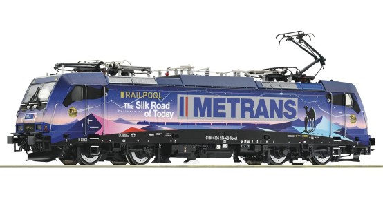Roco 71982 H0 E-Lok BR 186 534-4, Metrans "Digital+Sound" 