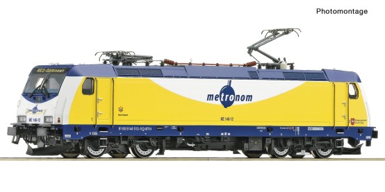 Roco 7520037 H0 E-Lok ME 146-12, metronom "Digital+Sound" für AC~ Wechselstrom