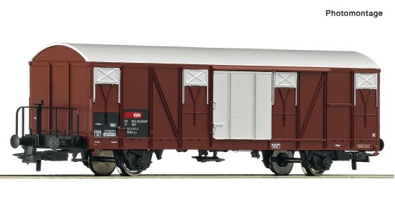 Roco 76661 H0 Gedeckter Güterwagen, SNCF 