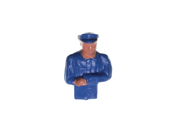 Roco 89732 Lokführer E-Lok gerade, blau Modelleisenbahn