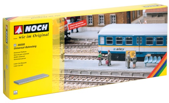 NOCH 66008 H0 Universal-Bahnsteig 