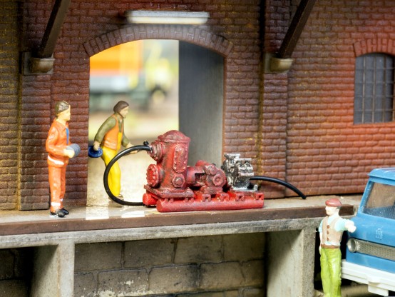 NOCH 13752 H0 Entwässerungs-Pumpe 3D-minis 
