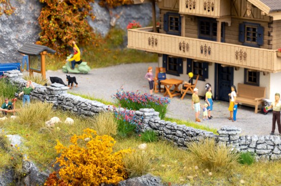 Preview: NOCH 58282 H0 Mauern aus Sandstein 