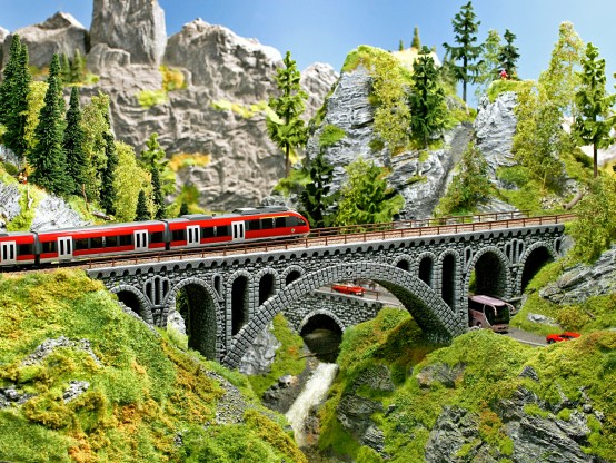 Preview: NOCH 58670 H0 Rhône-Viadukt 