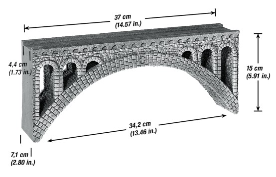 Preview: NOCH 58670 H0 Rhône-Viadukt 