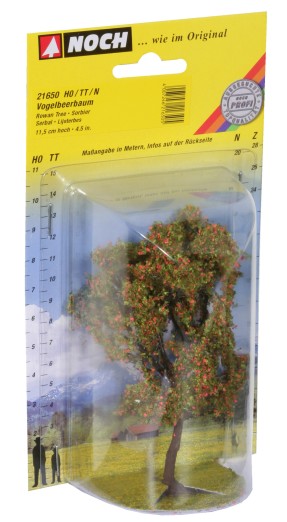 Preview: NOCH 21650 H0/TT/N Vogelbeere mit Beeren, 11,5 cm hoch 