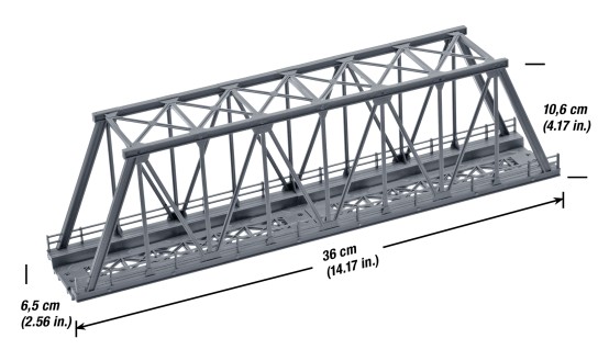 Preview: NOCH 21320 H0 Kastenbrücke 36cm 
