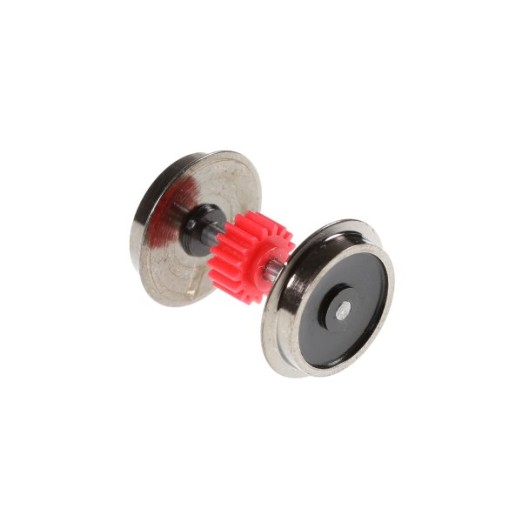 Roco 107581 Radsatz mit Zahnrad ohne Haftring 