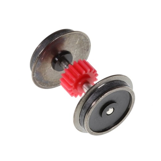Roco 107582 Radsatz mit Haftringen und Zahnrad 