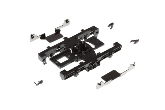 Roco 146637 H0 Drehgestell-Blende mit Achslager, graubraun 