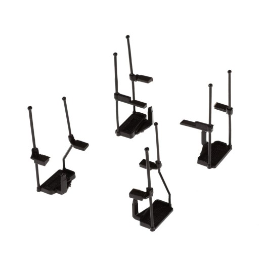 Roco 97847 Aufstiegssatz 4-tlg. graubraun 