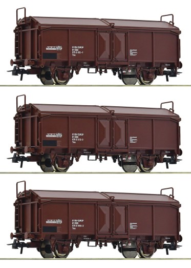 Roco 66178 H0 Schiebedachwagen, ÖBB 3er-Set 