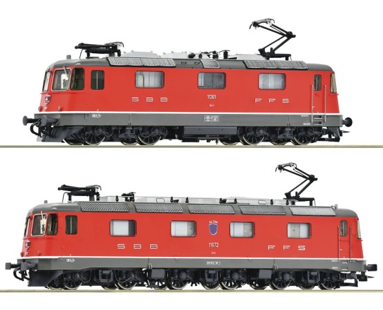 Roco 79410 H0 E-Lok Doppeltraktion Re 10/10, SBB "Digital+Sound" für AC~ Wechselstrom