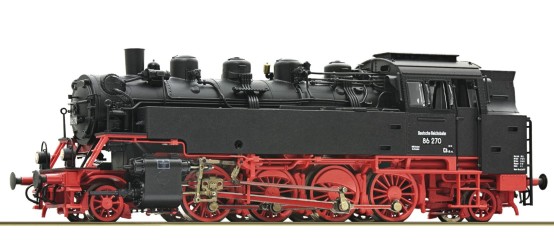 Roco 79029 H0 Dampflok BR 86 270, DR "Digital+Sound" für AC~ Wechselstrom