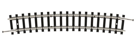 Minitrix 14927 N Gebogenes Gleis R4 / 15° 