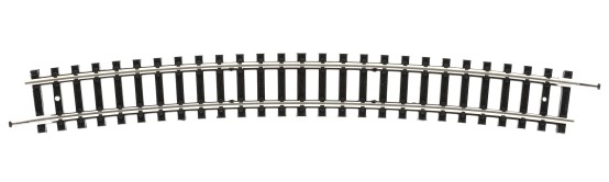Minitrix 14928 N Gebogenes Gleis R6 / 15° 