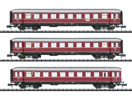 Minitrix 15405 N Eilzugwagen, DB 3er-Set 