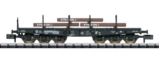 Minitrix 15453 N Schwerlastwagen mit Stahlbrammen, DB 