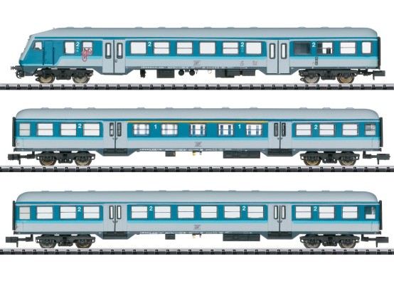 Minitrix 18262 N Nahverkehrswagen, (GfF) 3er-Set 
