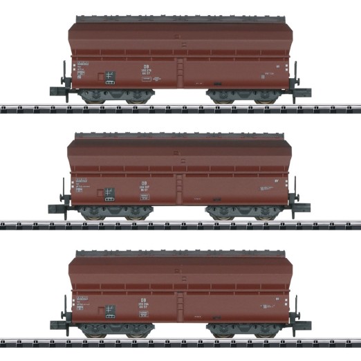 Minitrix 18268 N Selbstentladewagen kkt 57, DB 3er-Set 