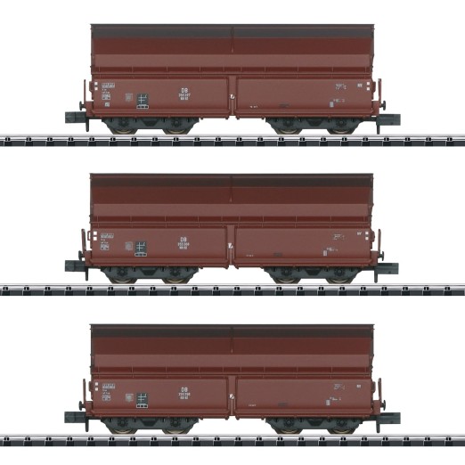 Minitrix 18270 N Selbstentladewagen Kkt-62, DB 3er-Set 