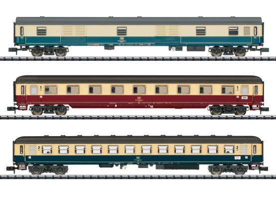 Minitrix 18275 N Schnellzugwagen FD 1922, DB 3er-Set 