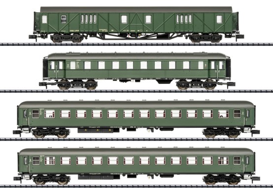 Minitrix 18714 N Schnellzugwagen BEM 4er-Set 