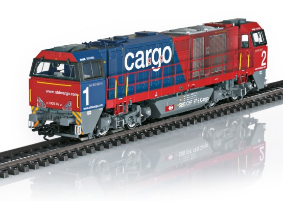Trix 22881 H0 Schwere Diesellok Vossloh G 2000 BB, SBB "Digital+Sound"