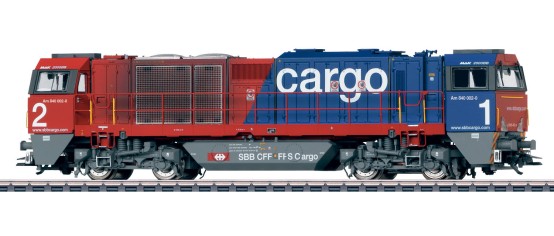 Preview: Trix 22881 H0 Schwere Diesellok Vossloh G 2000 BB, SBB "Digital+Sound"