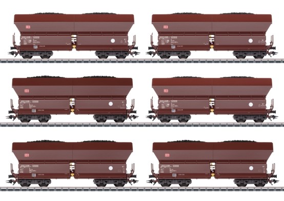 Trix 24182 H0 Selbstentladewagen Falns 182, DB AG 6er-Set 