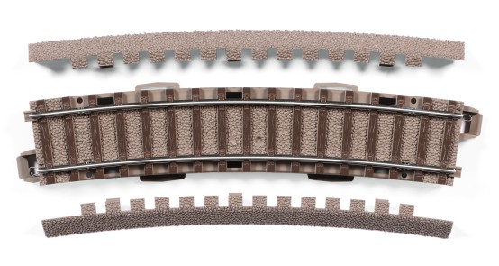 Preview: Trix 62315 H0 C-Gleis Gebogenes Gleis R3 / 15° 