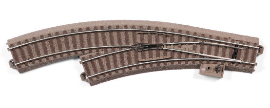 Trix 62671 H0 C-Gleis Bogenweiche links 30° 