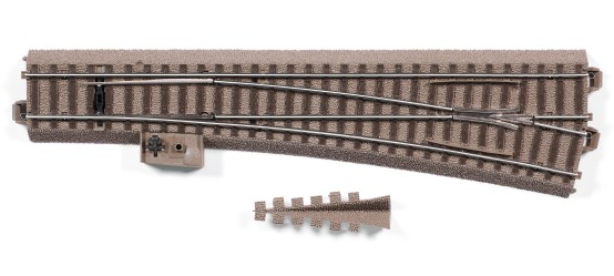 Trix 62712 H0 C-Gleise Weiche rechts 12,1° 