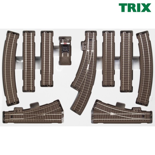 Trix 62900 H0 C-Gleis Großes Gleis-Ergänzungs-Set 