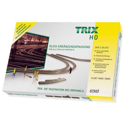 Trix 62903 H0 C-Gleis Ergänzungspackung C3 
