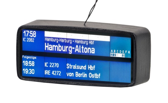 Preview: Viessmann 1397 H0 Zugzielanzeiger mit LED-Beleuchtung 