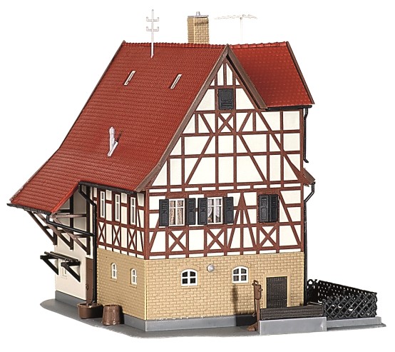 Preview: Kibri 38161 H0 Schwäbisches Bauernhaus 