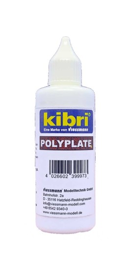 Kibri 39997 Polyplate Kleber, 80 ml 