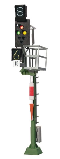 Viessmann 4045 H0 Ks-Mehrabschnittssignal als Einfahrsignal mit Multiplex-Technologie