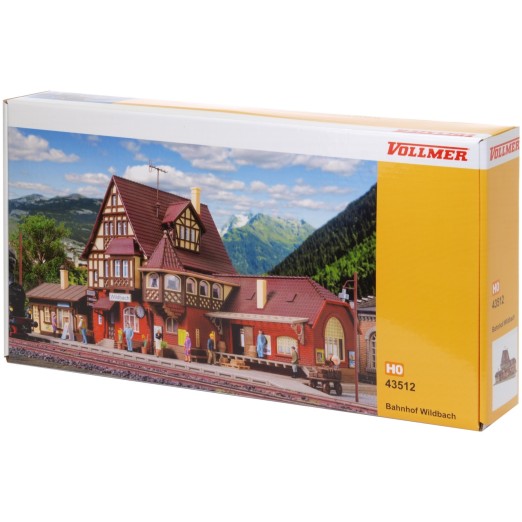 Preview: Vollmer 43512 H0 Bahnhof Wildbach 