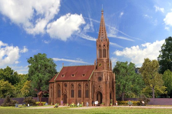 Vollmer 43739 H0 Stadtkirche Stuttgart-Berg 