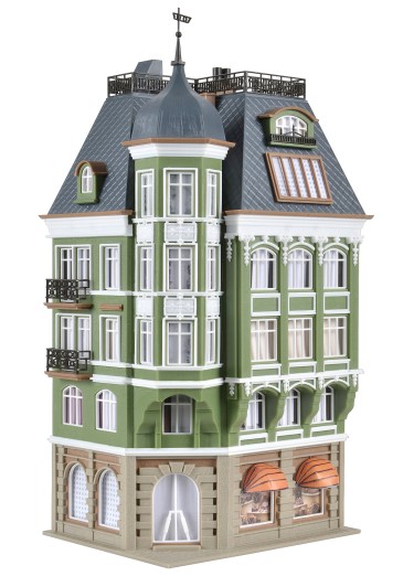 Preview: Vollmer 43771 H0 Bankhaus 